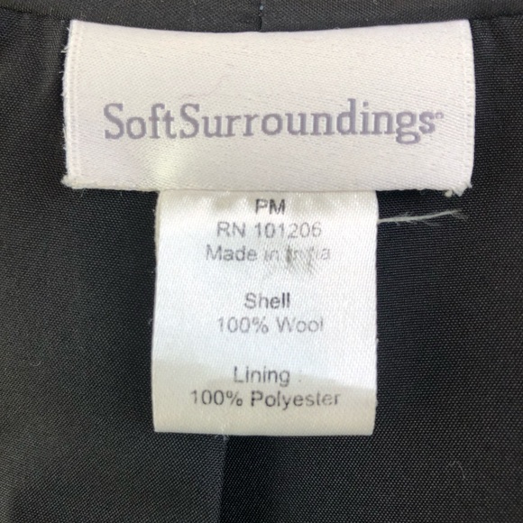 Soft Surroundings P M Embroidered Fall Cardigan C - Picture 8 of 8